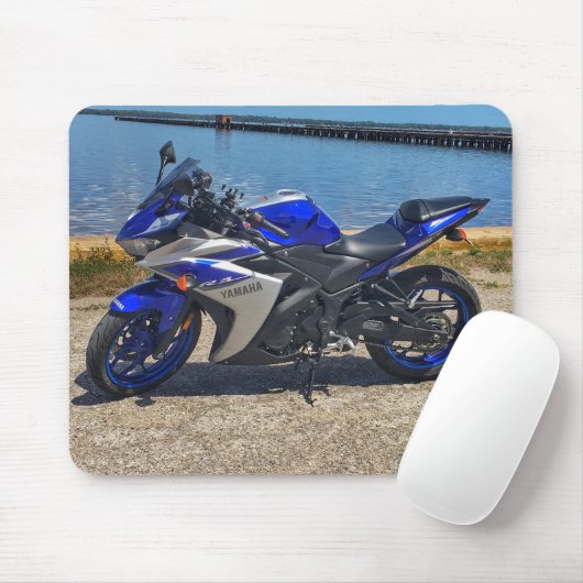 Yamaha Blue Mousepad (Mit Mouse)