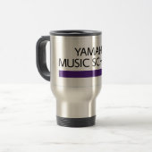 Yamaha Music School Fort Myers Travel Mug Reisebecher (Vorderseite Links)