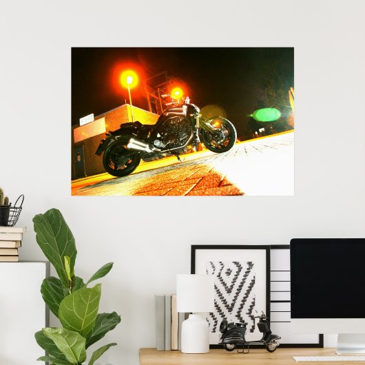 Yamaha New V-Max Poster (Heimbüro)