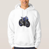 Yamaha R1 cute style Hoodie (Vorderseite)