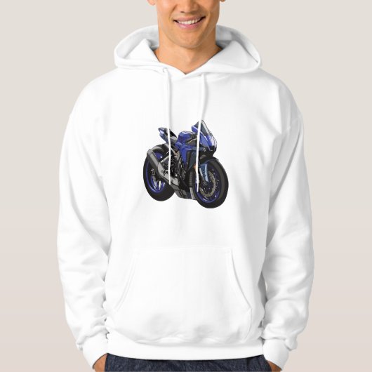Yamaha R1 cute style Hoodie (Vorderseite)