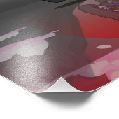 Yamaha R1 in the sunset Fotodruck (Ecke)