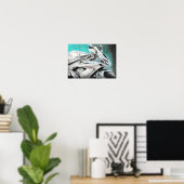 Yamaha R1 Poster (Heimbüro)