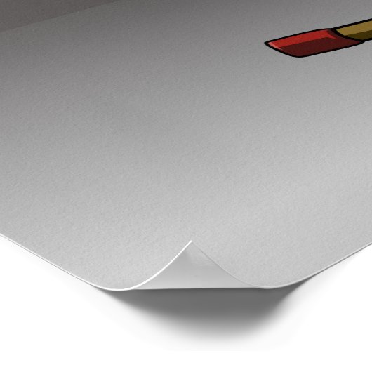 Yamaha R1 Poster (Ecke)