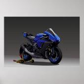 Yamaha R1 Poster (Vorne)