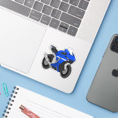 Yamaha R1 simple style Aufkleber (Laptop mit iPhone)