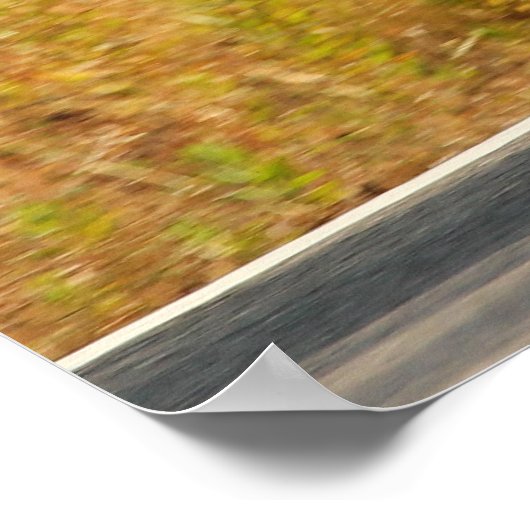 YAMAHA R6 POSTER (Ecke)