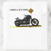 Yamaha Stryker "The End" Aufkleber (Tasche)
