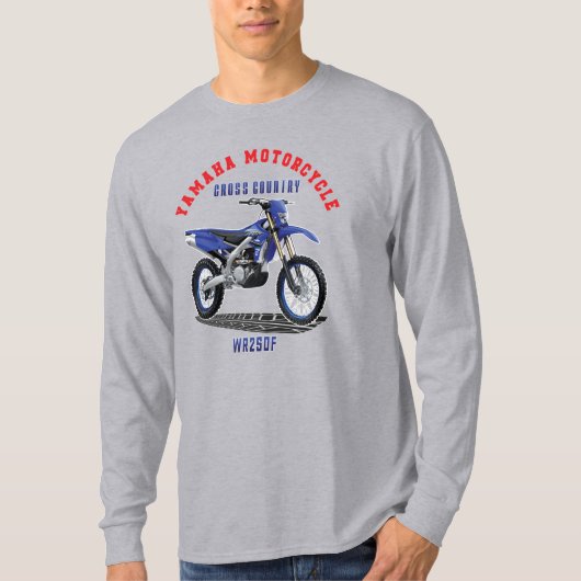 YAMAHA WR250F Custom Designer T - Shirt (Vorderseite)
