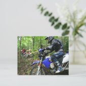 Yamaha WR50-F Postkarte (Stehend Vorderseite)