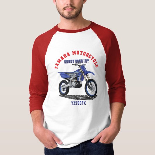 YAMAHA YZ250FX Custom Designer T - Shirt (Vorderseite)