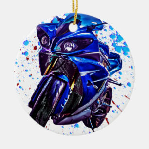 Yamaha YZF R1 Art Print Keramik Ornament