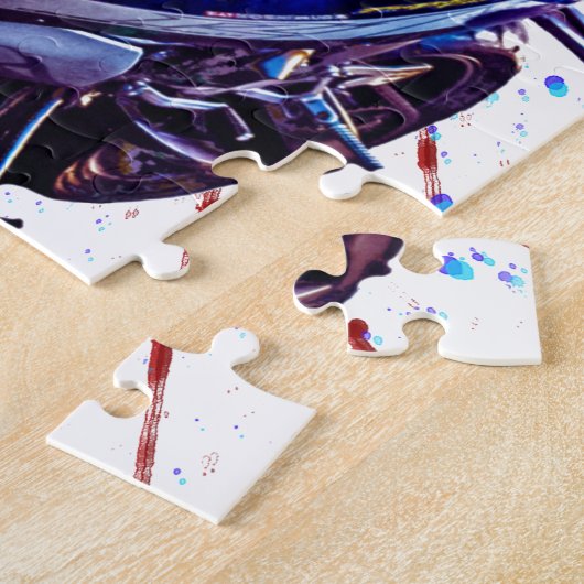 Yamaha YZF R1 Art Print Puzzle (Seite)