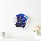 Yamaha YZF R1 Art Print Runde Wanduhr (Zuhause)