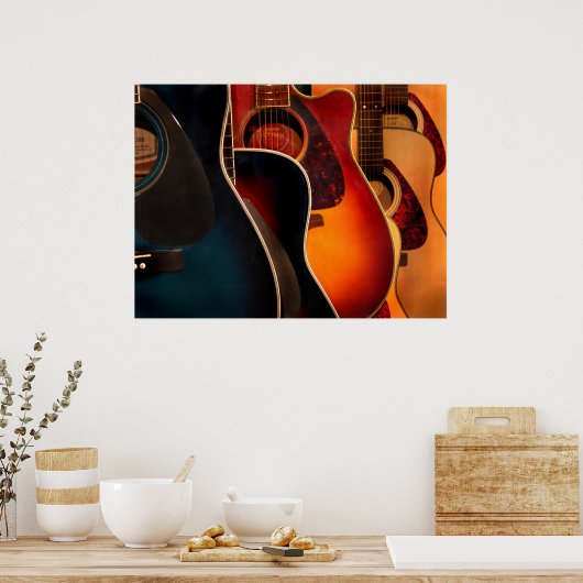 YamahaFGX Poster (Küche)