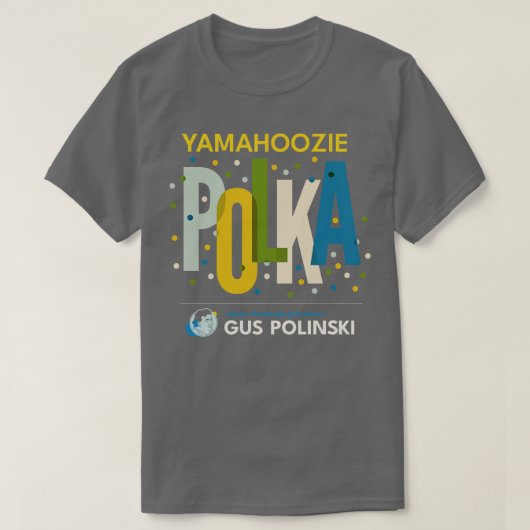 Yamahozie Polka mit Polinski Polka Band T-Shirt (Design vorne)