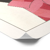 Yamakawa Shuho Red Collar Elegance Japanisch Asiat Poster (Ecke)