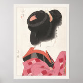 Yamakawa Shuho Red Collar Elegance Japanisch Asiat Poster (Vorne)