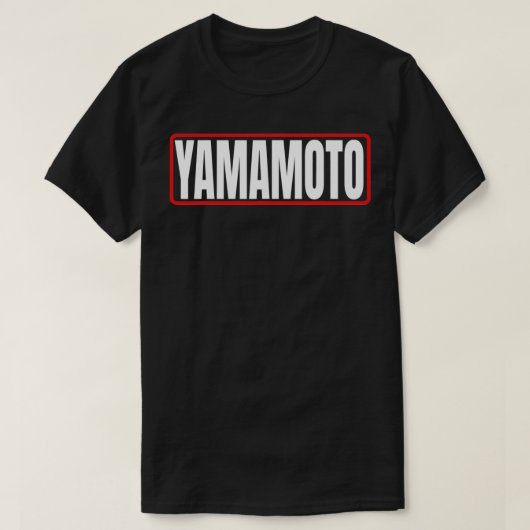 Yamamoto Surname Japanisch American American Nippo T-Shirt (Design vorne)