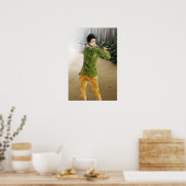 Yamamoto Takeshi-Poster Poster (Küche)