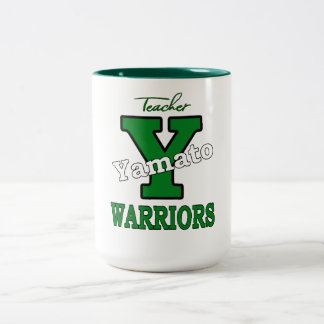 Yamato High School Japan Krieger Lehrer Zweifarbige Tasse