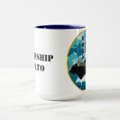 Yamato Hiragana.jpg, SCHLACHTSCHIFF YAMATO Tasse (Zentrum)