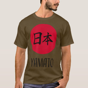 Yamato, Japan - Japanische aufstrebende Sonne T-Shirt