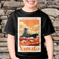 Yamato Japanisches Schlachtschiff Vintage-Maritime