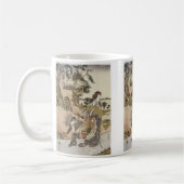 Yamauba und ein Affe, Shunsho, 1791 Tasse (Links)