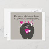 Yammy Postkarte (Vorne/Hinten)