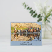 Yampa River - Westliche Reise Postkarte (Stehend Vorderseite)