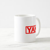 Yan Briefmarke Kaffeetasse (VorderseiteRechts)