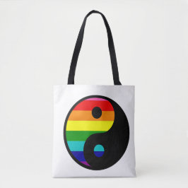 Yan-Yan-Yang-Gay Pride Wiederverwendbar Tasche