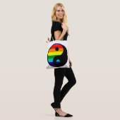 Yan-Yan-Yang-Gay Pride Wiederverwendbar Tasche (Am Model)