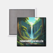 Yanachaga-Chemillén-Nationalpark Peru Magnet (Vorderseite/Rückseite)