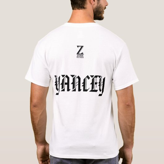 YANCEY T Shirt - Das Leben wird hart (Rückseite)