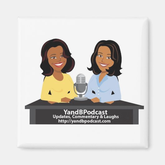 YandBPodcast Magnet (Vorne)