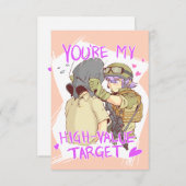 Yandere Operator Valentine 2 Einladung (Vorne/Hinten)