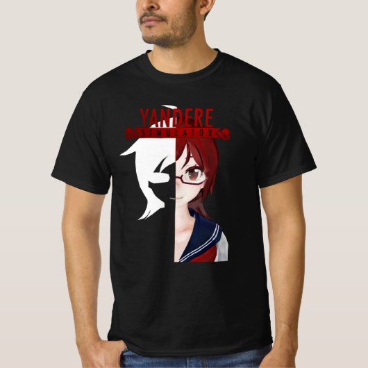 Yandere Simulator Manga T-Shirt (Vorderseite)