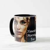 Yanesh Morning Tea Personalisiert anpassbar Tasse (Vorderseite Links)