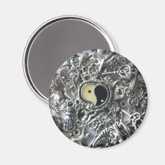 Yang-Charme Magnet (Vorderseite/Rückseite)