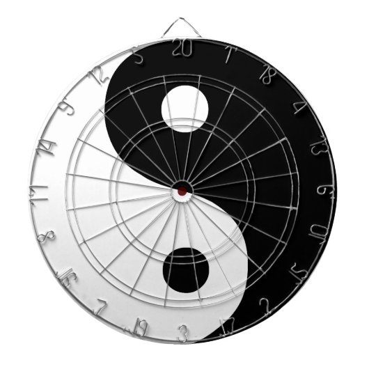 Yang Dartscheibe (vorne)