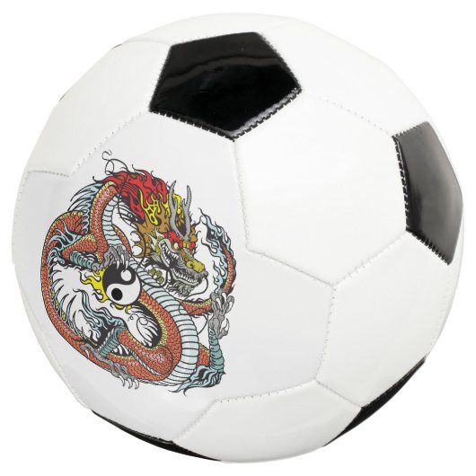 Yang-Drache Fußball (Dreiviertel)