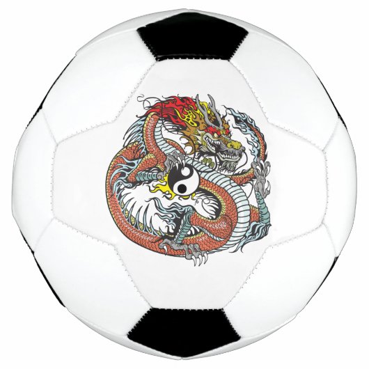 Yang-Drache Fußball (Vorderseite)