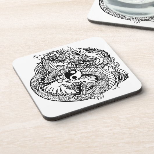 Yang-Drache Untersetzer (Linke Seite)