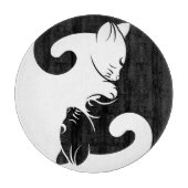 Yang-Katzen Schneidebrett (Vorderseite)