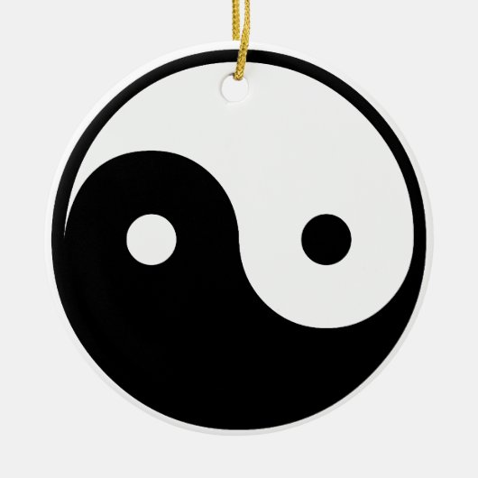Yang Keramik Ornament (Vorne)