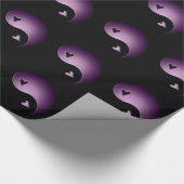 Yang - lila geschenkpapier (Ecke)