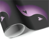 Yang - lila geschenkpapier (Rolleneckpunkt)