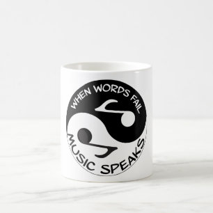 Yang-Musik Kaffeetasse